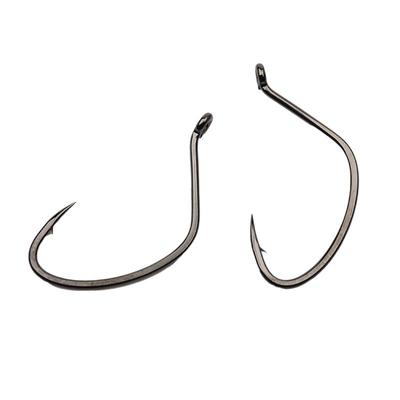 20pcs Fishing Hooks 7002 Titanium Alloy Wacky Rig Hook Weedless Worm Wide Gap Fishing Hooks For Bass Fishing Soft Worm