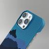 Kevlar Magnetic Case for iPhone 17 Pro Max - Sunset Mountains Design, Thin, Lightweight, Anti-drop
