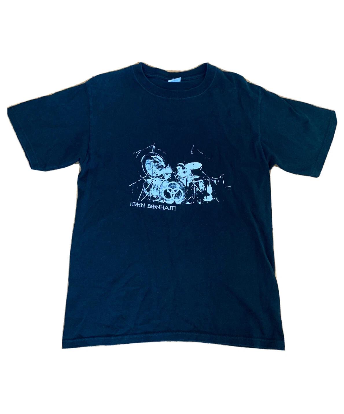 

Vintage y 2k john bonham t shirt anvil medium black Band Led Zeppelin L