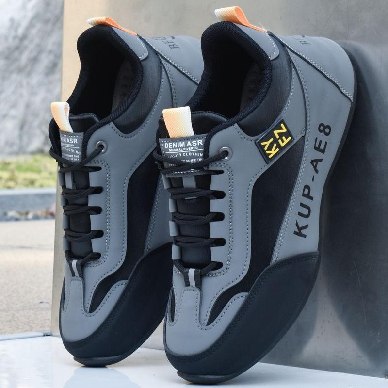 

22 new spring and summer sub-leather sneakers soft-soled running casual shoes 38 standard size