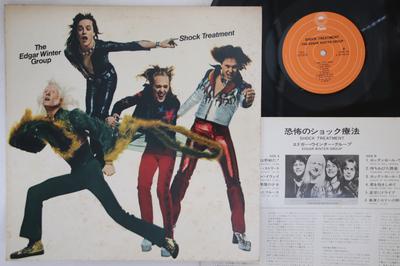 LP Schallplatte EDGAR WINTER GROUP - Shock Treatment ECPM66 EPIC 1974 Japan Rock Gebraucht