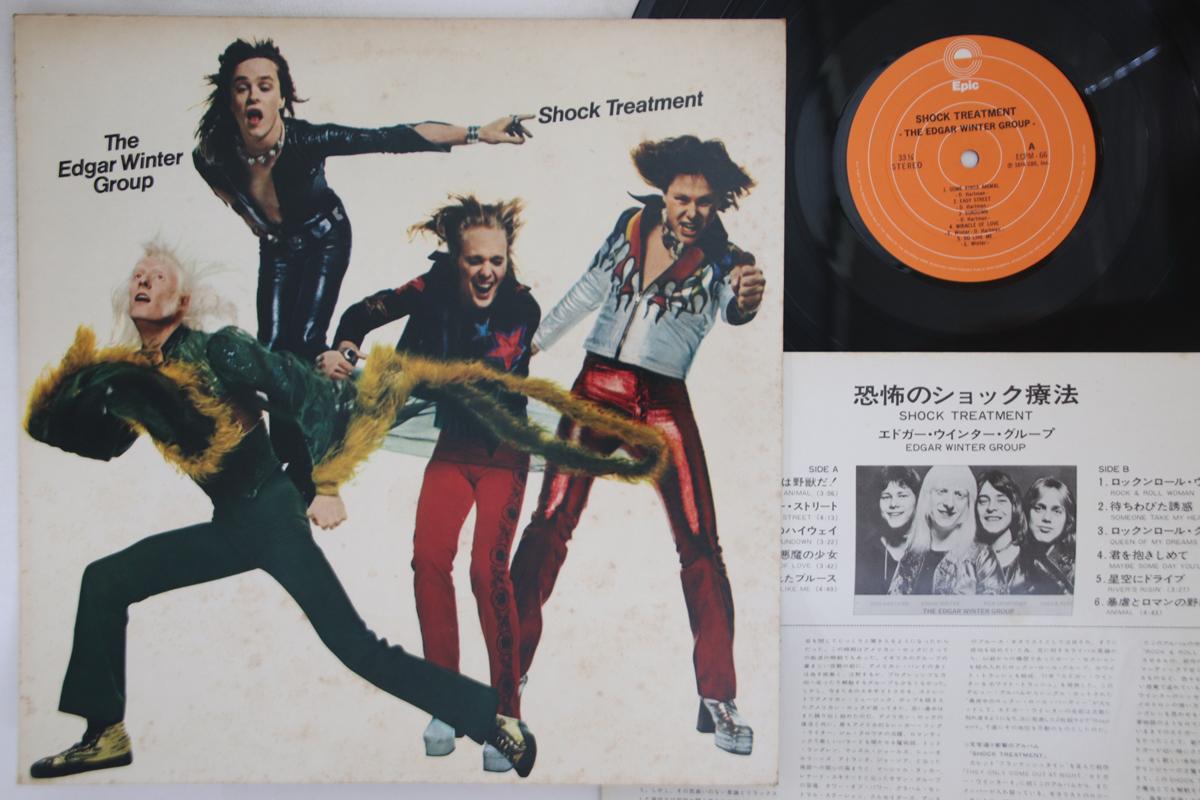 

LP Пластинка EDGAR WINTER GROUP - Shock Treatment ECPM66 EPIC 1974 Япония Рок