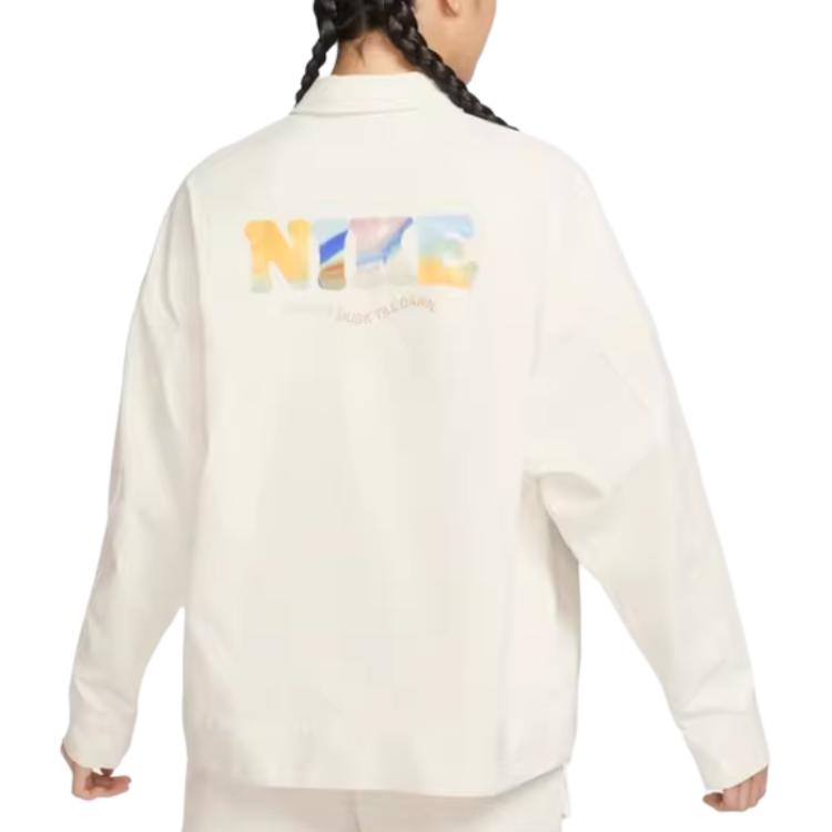 New Nike Sportswear Jackets & Coats Women's White HF6179-133
