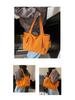 Japanese-Style Waterproof Nylon Minimalist Shoulder Bag for Women - Large Capacity Commuter Tote