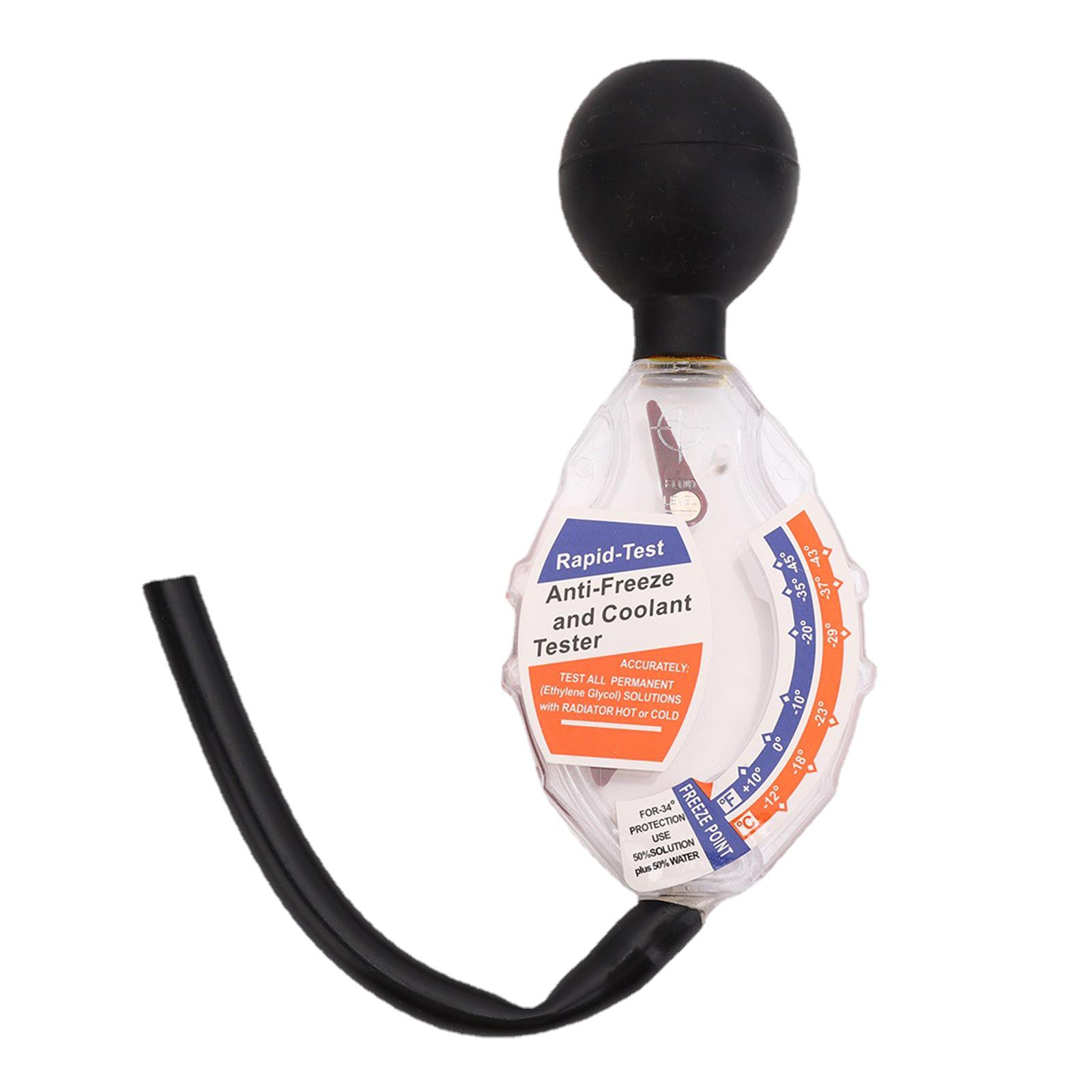 

Тестер охлаждающей жидкости антифриза для автомобильного двигателя, высокоточный точный плотномер жидкости аккумулятора, простая проверка