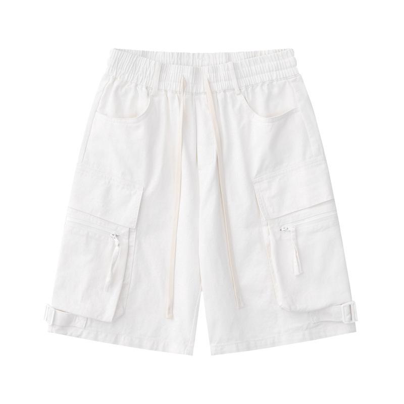 

Модные летние новые повседневные шорты China-Chic с завязками на завязках и свободными карманами для мужчин и женщин XXL белый