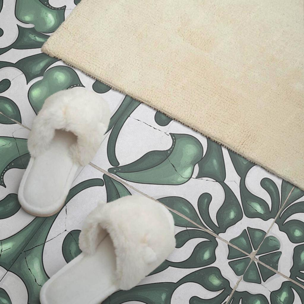 Naklejany Panel Winylowy Do Przedpokoju 120X60 Cm Wzór Z Eleganckimi Motywami