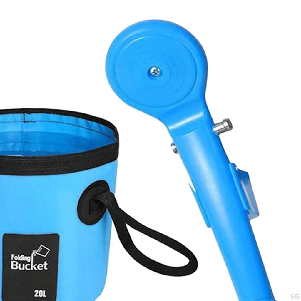 12 Shower Portable Electrical Foldable Bucket for Outdoor Camping Pets Washing Watering Pump