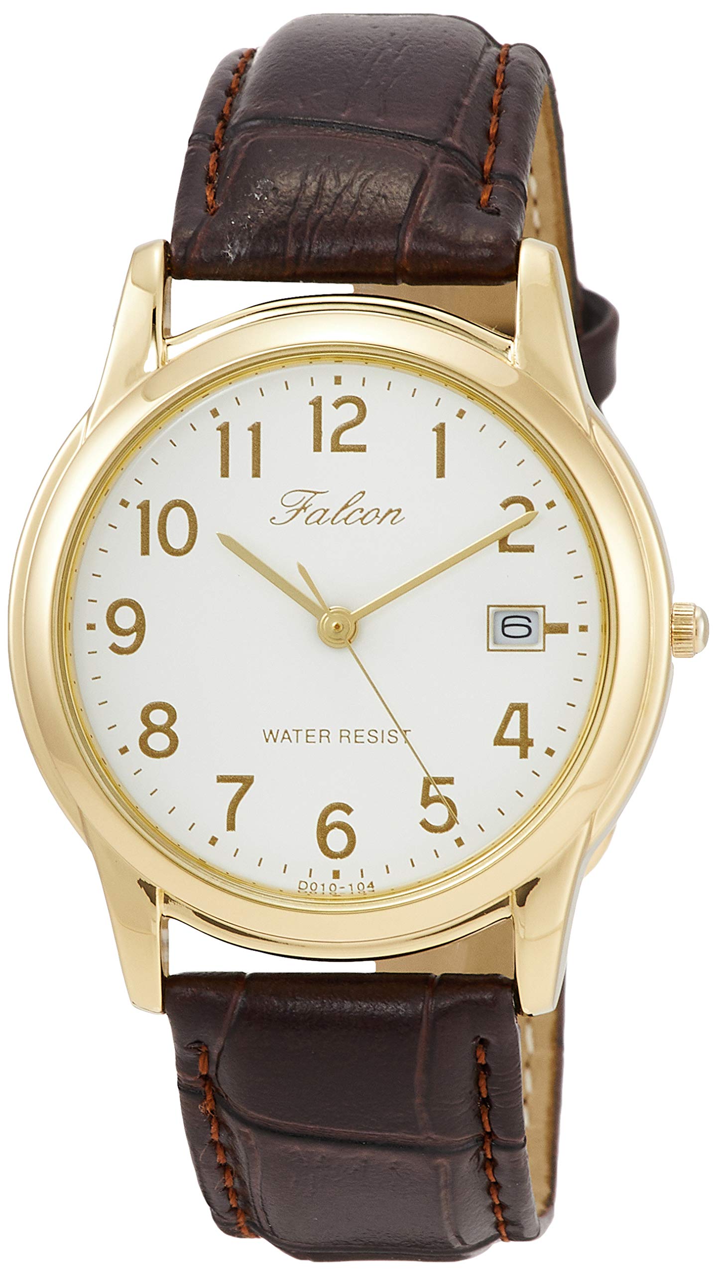 

Мужские часы Citizen Falcon Q&Q, коричневые, D010-104