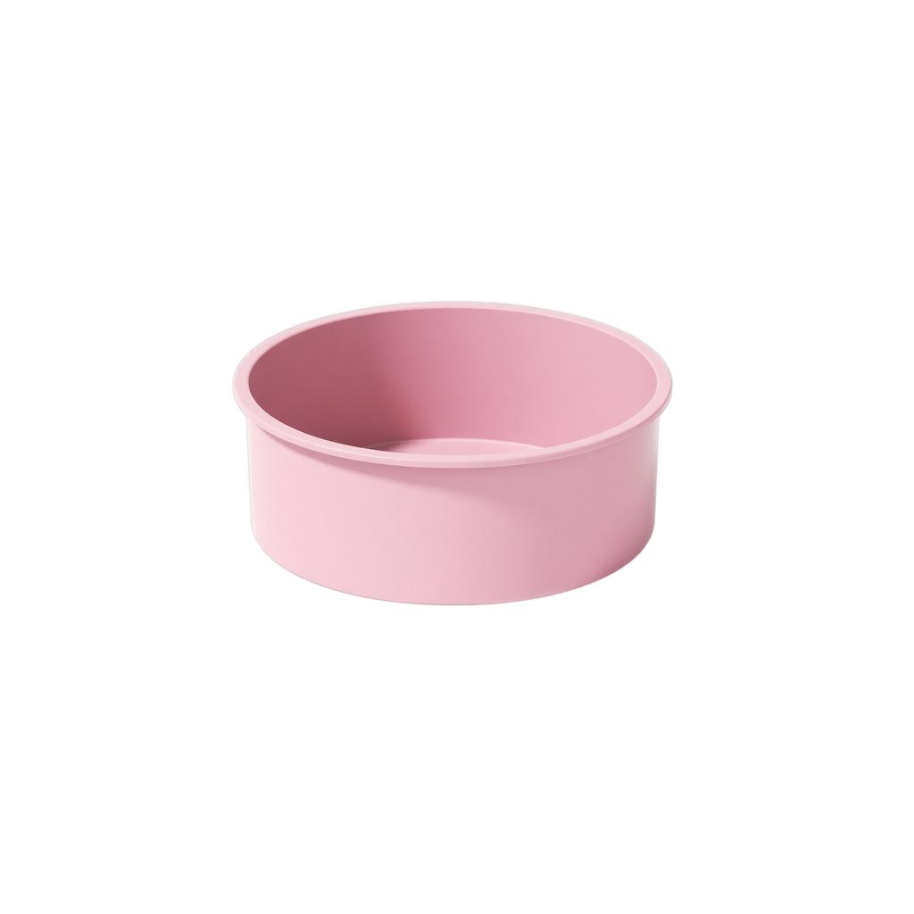 6 Inch Round Silicone Pan - Nonstick Baking for Cakes, Bread, and Muffins, Flexible and Reusable