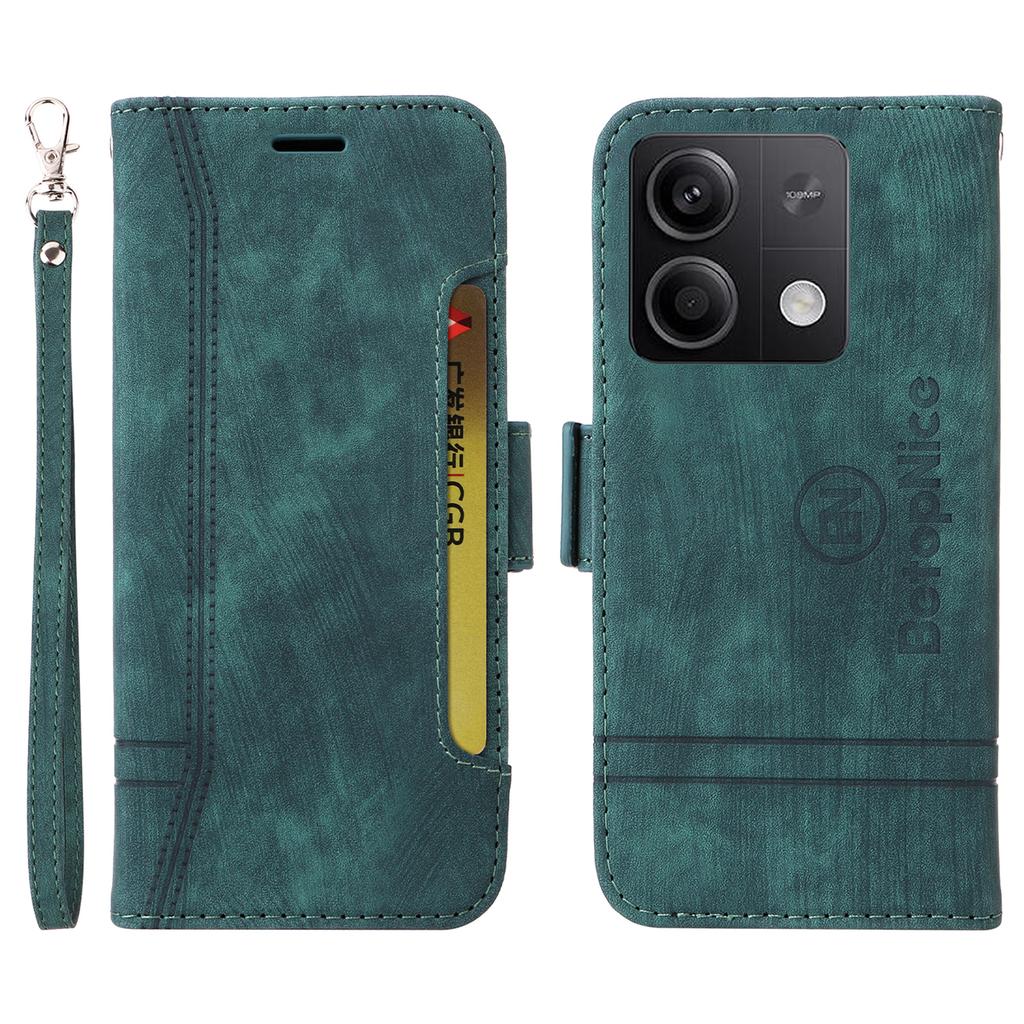 BETOPNICE 001 for Xiaomi Redmi Note 13 5G/Redmi Note 13 5G (China) Case Imprint Leather Cover
