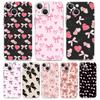 Phone Case For iPhone 17 Cases iPhone Air 16 15 12 13 14 Pro Max 7 8 Plus 16Pro iPhone11 Soft Cover Cute Pink Heart Bow