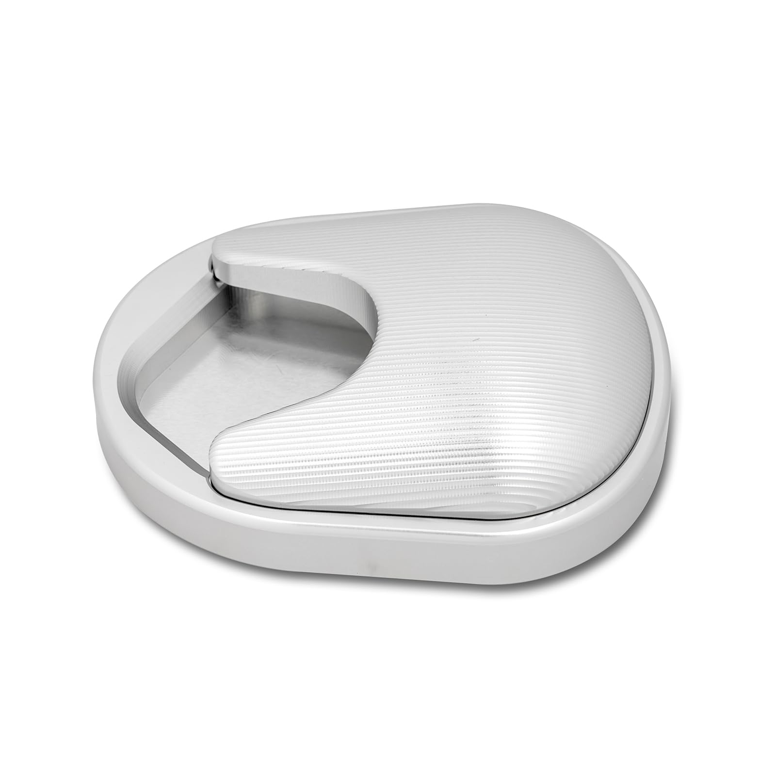 

HI-LINE Bike Side Stand Plate Extension for SuperCab C125 C125 CNC Cutting Aluminum Kickstand серебряный