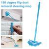 Cleaning Mop 180° Rotatable Adjustable Triangle Mop Extendable Handle Multifunctional Cleaning Mop for Home Kitchen Bathroom