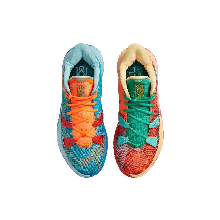 Sneaker Room x Nike Kyrie 7 Fire & Water Unisex Sneakers Multi-Color DO5360-900