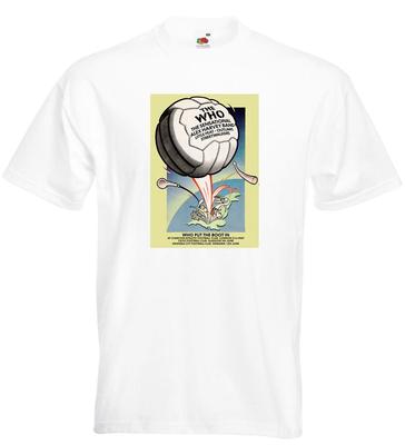 T-shirt The Who Who Puts The Boot In Charlton 1976