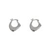 Korean Niche Design Simple Irregular Geometric Earbud Earrings New Trend