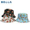 Bocca Cartoon Bucket Hat Carrot Panama FisherUnisex Hats For Unisex Women Vegetable Printing Cute DoubleSided Summer Travel Beach Cap