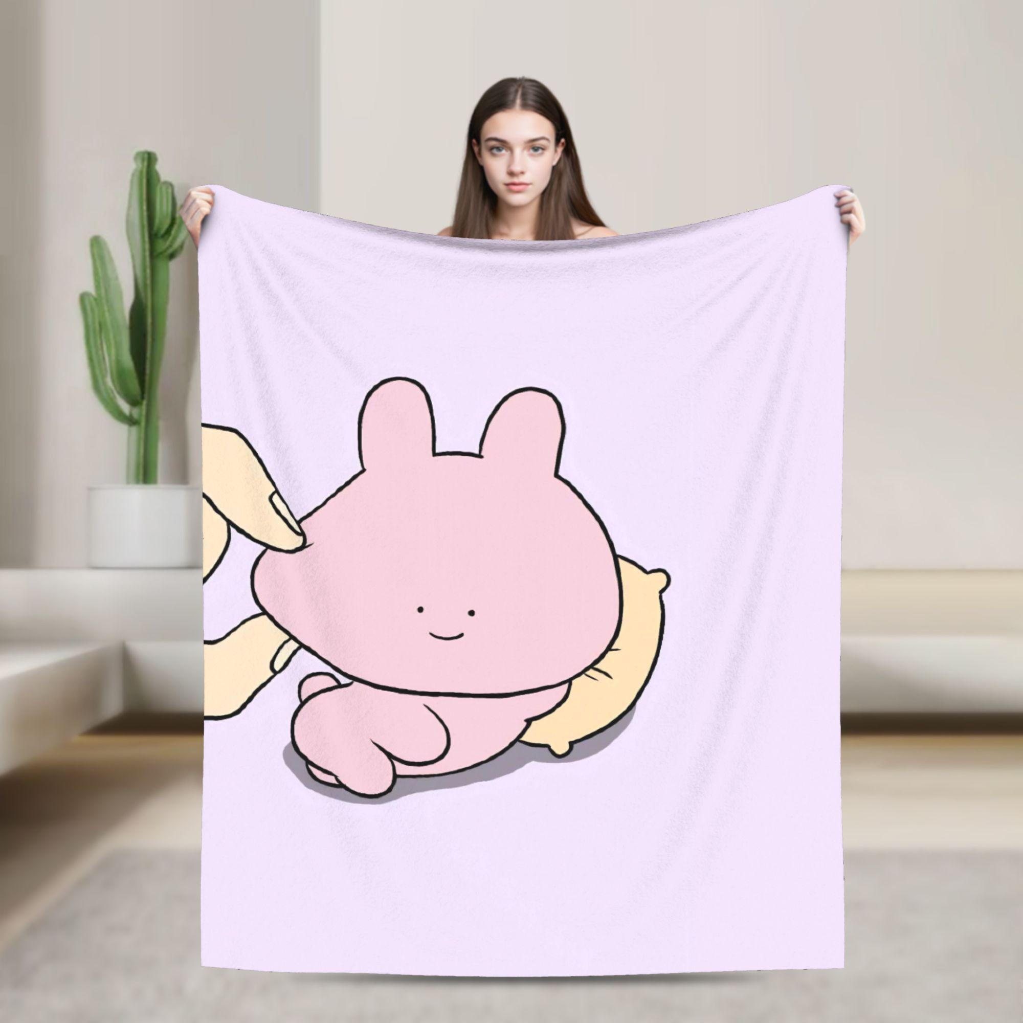 

A-Asamimichaan Plush Blankets Girls Boys Flannel Bedding Throws For Couch Chair Super Warm Custom Quality Bedspread Gift 30x40in