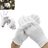 White Gloves, Cotton Gloves, Pack of 24, 100% Pure Cotton, Protects Against Rough Hands,