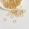 14K Gold Filled Color Retention Closed Hoop Rings for DIY Jewelry Making