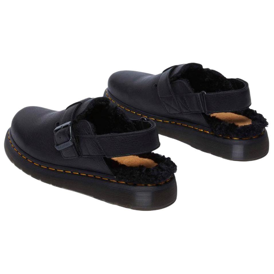Dr. Martens Leather Fashion Versatile Low-Top Casual Shoes Unisex Casual Shoes Black 31885001