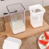 Kitchen Tool Fine Mesh Yogurt Strainer Reusable 1000ml Greek Yogurt Maker with Lid Versatile Food Sieve Strainer Rice/Tea