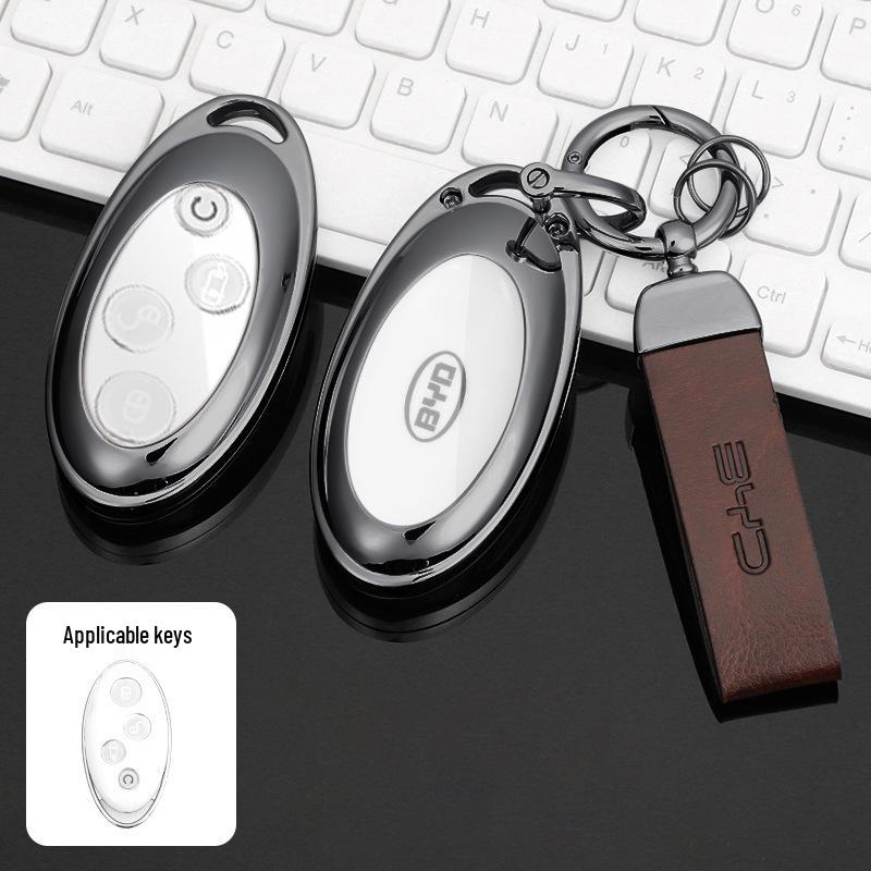BYD 16-18rychlostní taška Rui Key: Kovové pouzdro Ochranný kryt pro Sirui, Tang, Song, G5, G6, E5 Staré modely