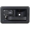 Jeep Wrangler 87-06 Interior Door Handle BLACK Front Left