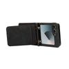 For Samsung Galaxy Z Flip7 FE 5G/Z Flip6 5G Case Card Holder Kickstand Leather + TPU Phone Cover with Shoulder Strap