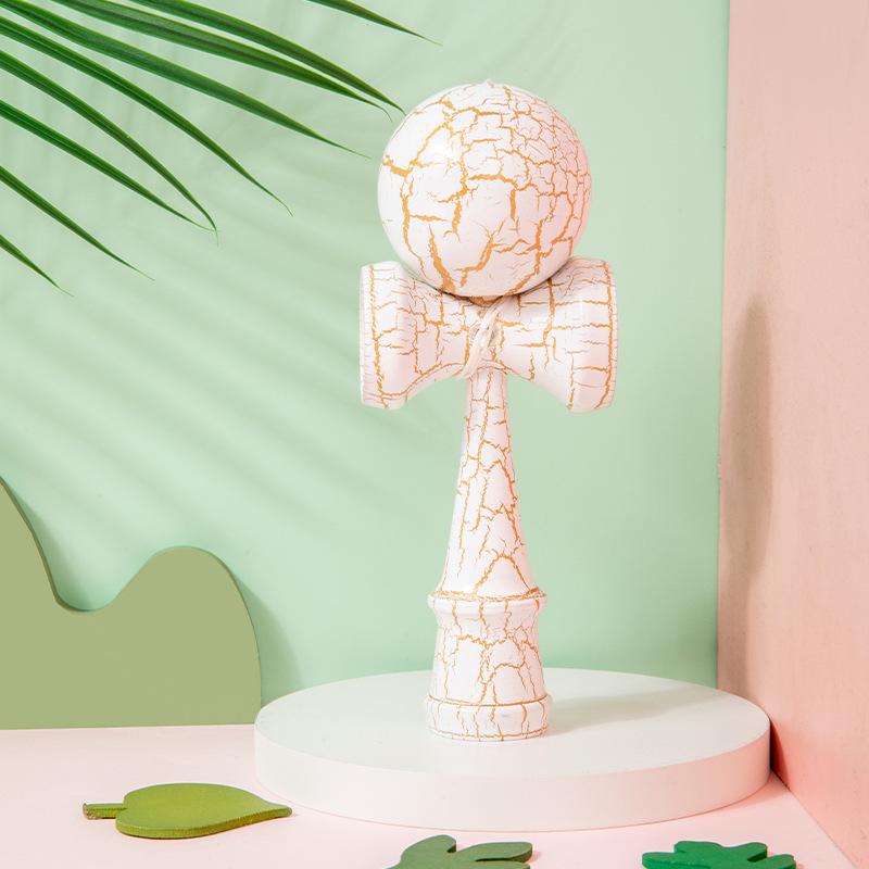 Kendama Wooden Skill Ball Educational Toy for Early Learning and Parent-Child Play