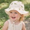 Wide Brim Children Fisherman Hat Cotton Kids Sun Cap Toddler Floral Print Baby Bucket Hat  Outdoor