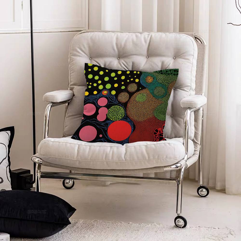 YYayoiS KKusamaS Pillowcases Home Bedding Decorative Pillow Cover Wedding Super Soft Pillow Case