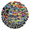 50 Mountain Bike Graffiti Stickers Car Skateboard Suitcase Decoration Stickers Waterproof Creative Children Cartoon Stickers