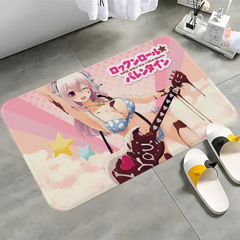 VIKAMA Adorable Anime Style Decorative Rug Suitable For Living Rooms Hallways And Games Rooms Home Decor