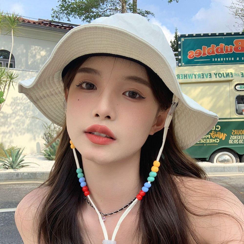 Quick Drying Woman Sun Hat Korean Style Outdoor Fishing Cap Foldable Sun-cream Bucket Hat  Climbing