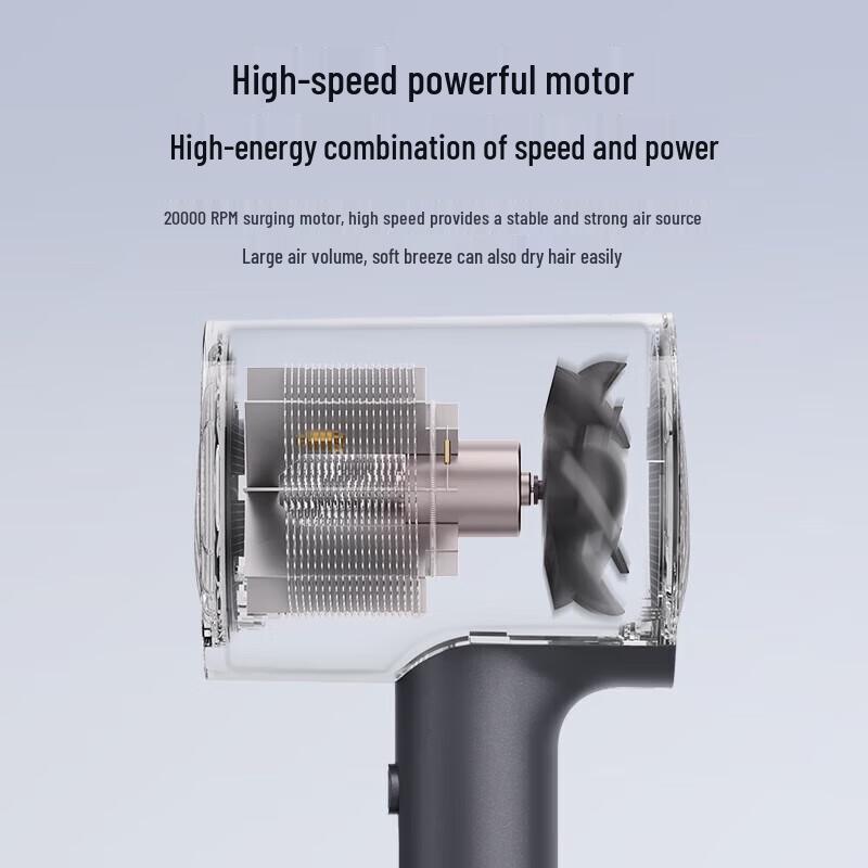 Midea Negative Ion Hair Dryer CN Plug (adapter Included)