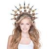 Tiaras Crown Headband Handmade Craft Kits Roleplay Crownpiece Women Costume Hairband Female Church Wedding Headpiece
