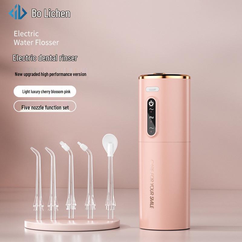 Portable Electric Water Flosser for Interdental and Orthodontic Cleaning