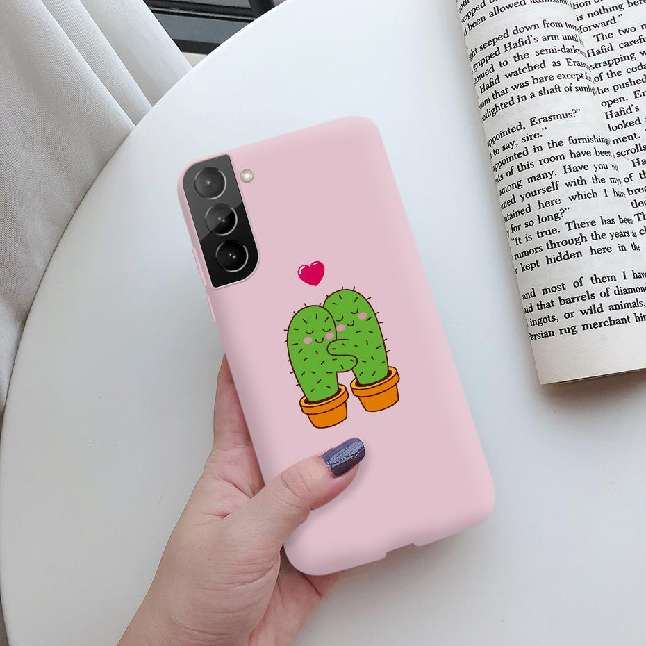 For Samsung Galaxy S21 Plus Ultra 5G Case Cute Painted Silicone Soft Protective Phone Cover for Samsung S 21 S21 plus ultra Case