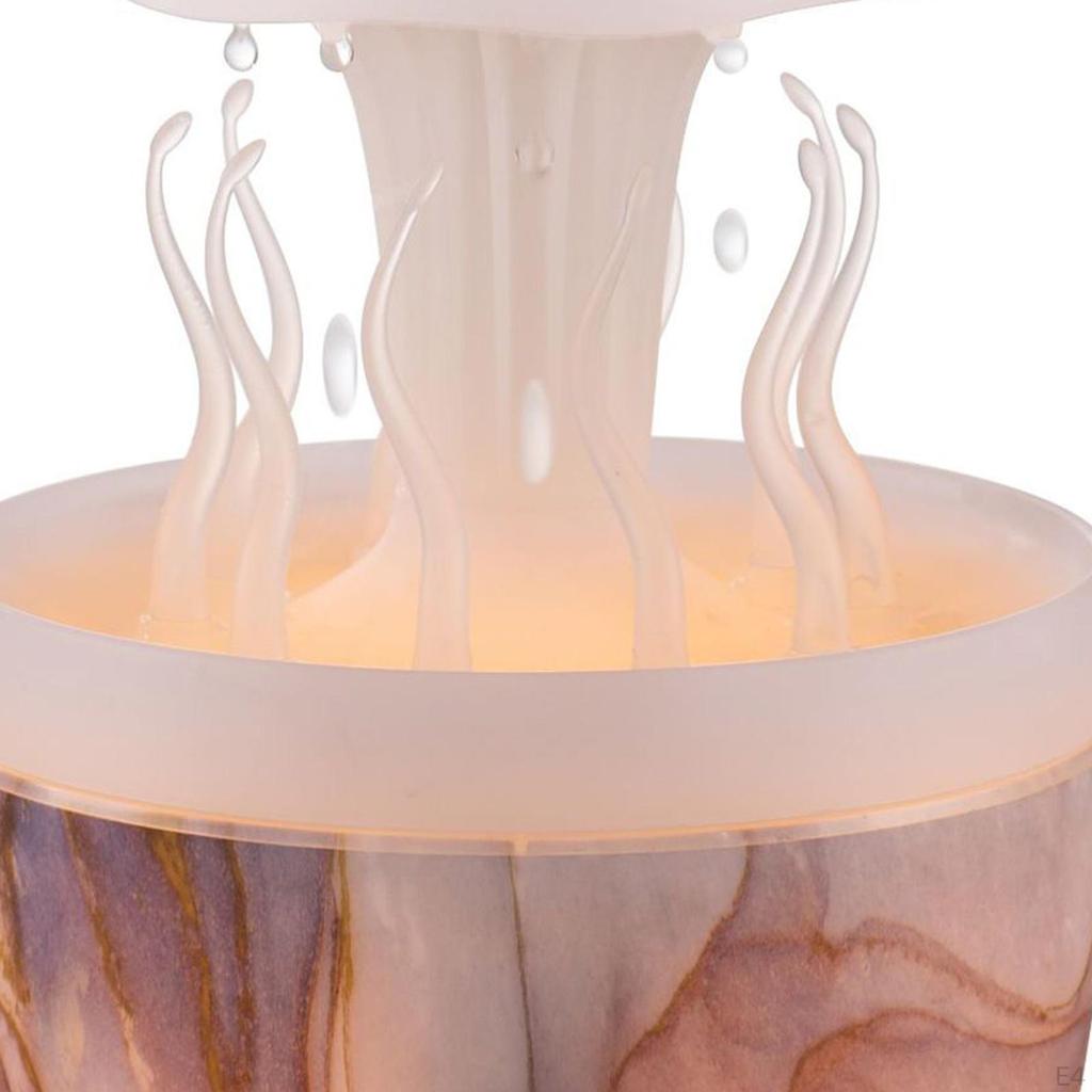 Mały Nawilżacz Powietrza Wtyczka US Cichy Pojemność 300ml do Jogi Pokoju Dziennego