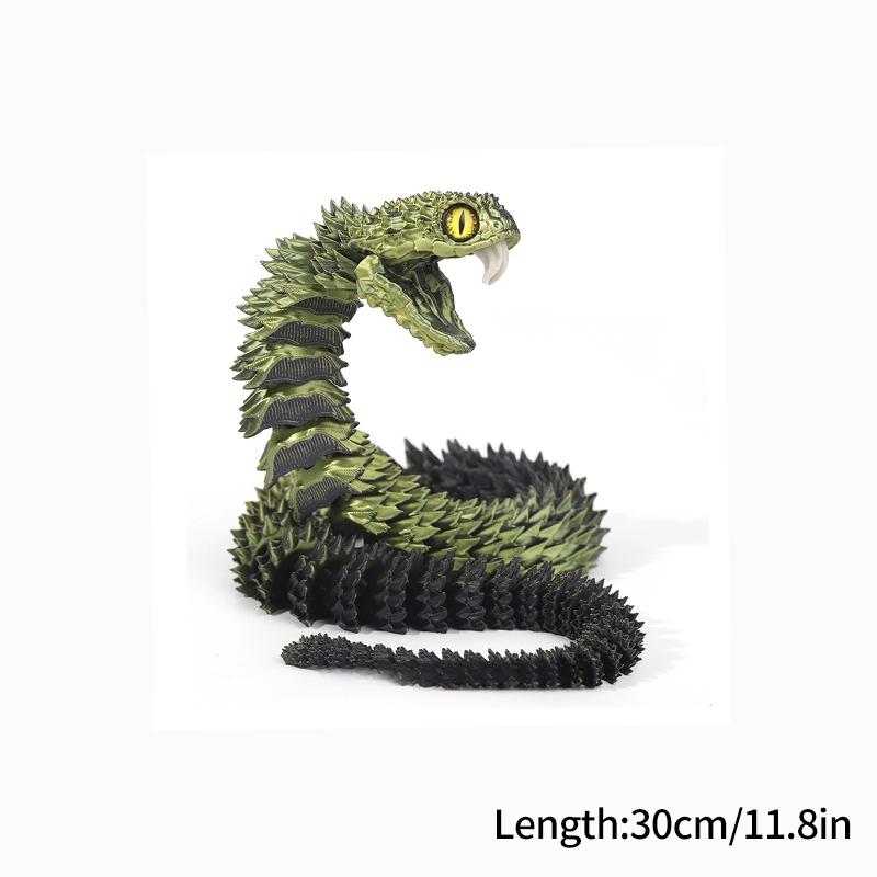 3D Printed Dragon Desk Accessorie Office Accessorie 3D Printed Snake Octopus Ornament Birthday Holiday Gifts Room Decor