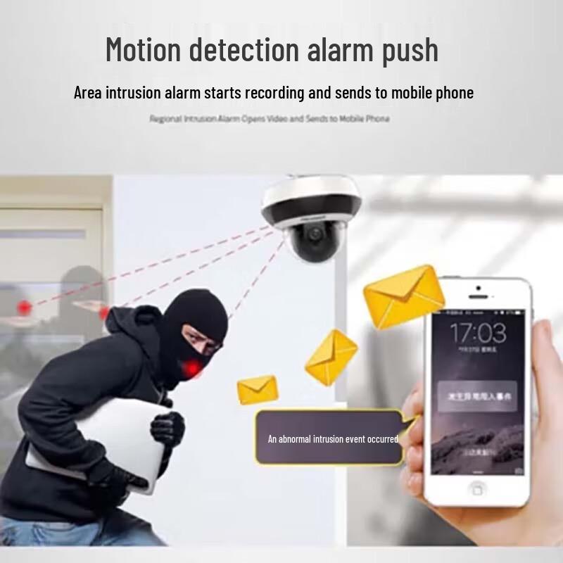 HIKVISION DS-2DC2D20IW-DE3 2MP POE PTZ Dome Camera CN plug (adapter included)