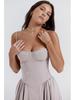 2024 French Retro Long Slip Dress - Court Style Dopamine Outfit
