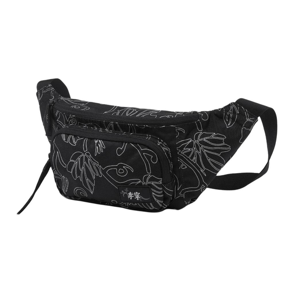New LiNing Polyester Sling Bag Regular Unisex Black ABDU109-2