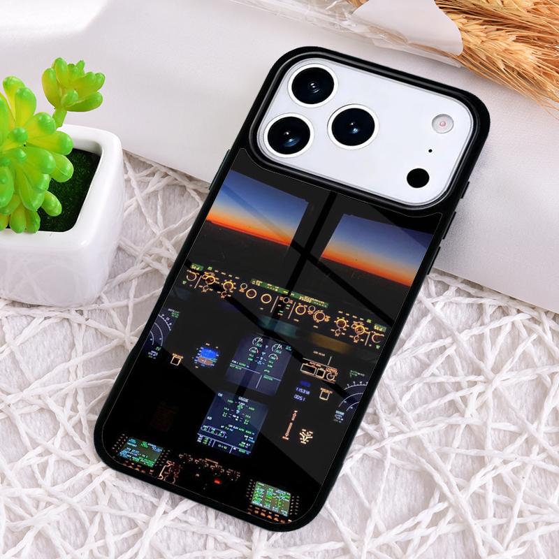 Travel Pilot Shockproof Phone Case for iPhone 17 Air 16e 15 11 12 14 13 Pro Max Cover Coque