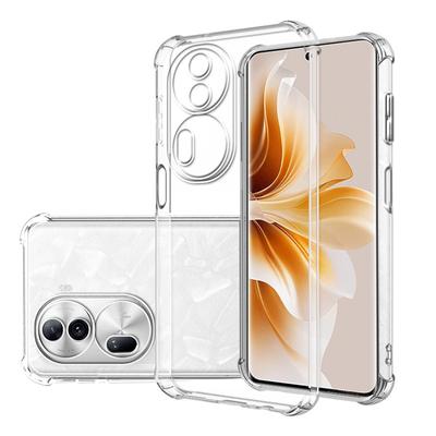 Shockproof Clear Case for Oppo Reno11 Pro CPH2607 Soft Silicone Transparent Back Covers for Oppo Reno 11 Phone Protective Camera