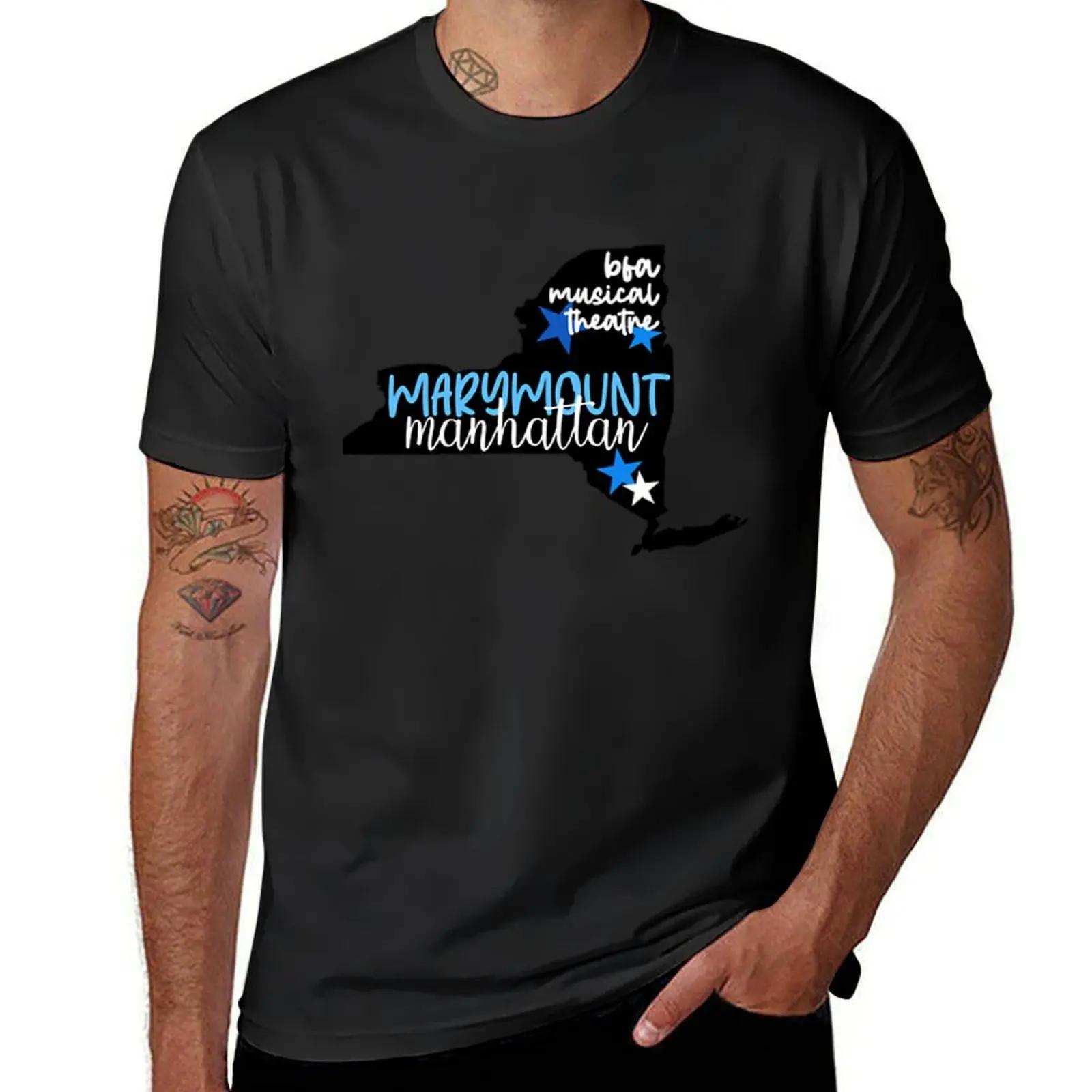 

Marymount Manhattan TShirt tops new edition hippie clothes plus size tops men t shirt 4XL