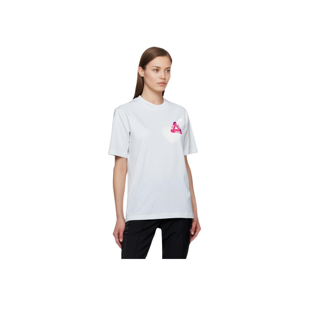 Palace Reacto Tri-Ferg T-Shirt Blue Unisex Tops P24ES031