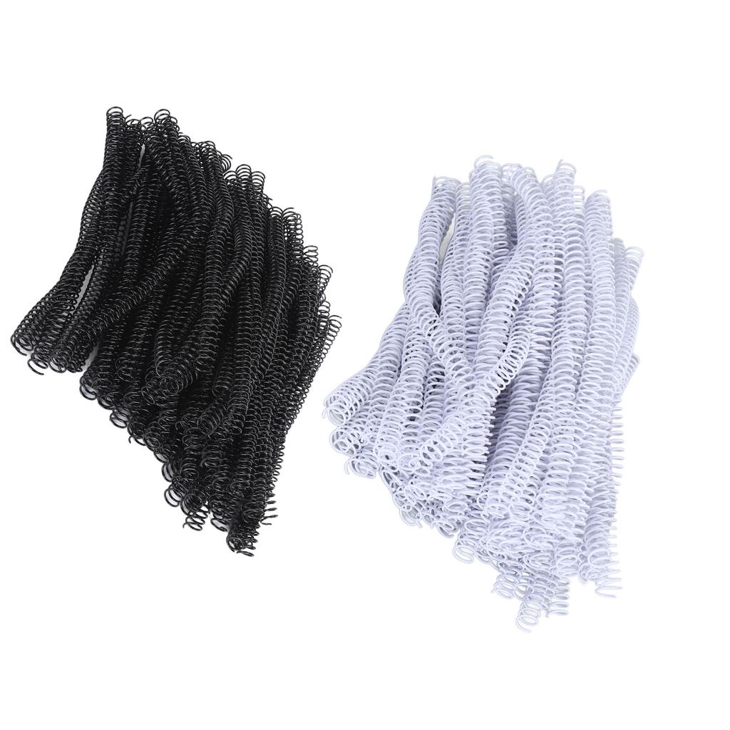 100 Buc. Spire Metalice cu Buclă Simplă 48 de Dinți 4??1 Pas 14.3mm Capacitate 115 Foi Legare Spirală C